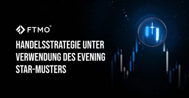 Handelsstrategie unter Verwendung des Evening Star-Musters